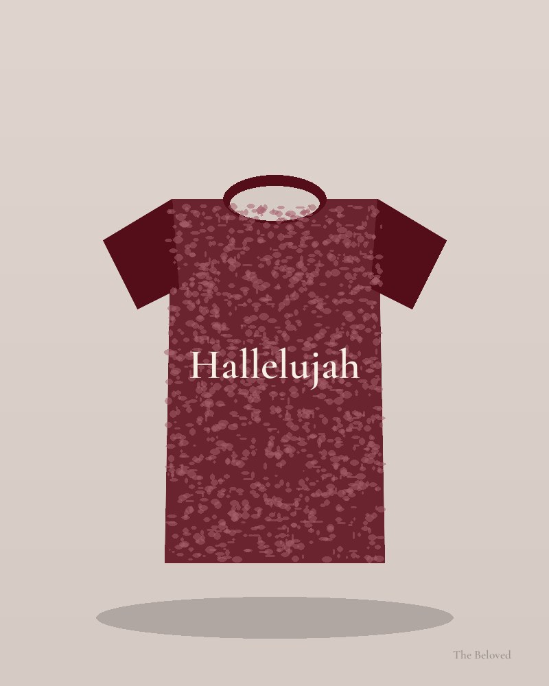 Hallelujah Acid Wash Tee