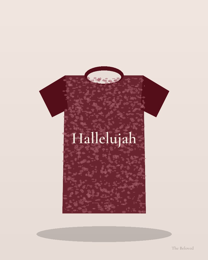 Hallelujah Acid Wash Tee
